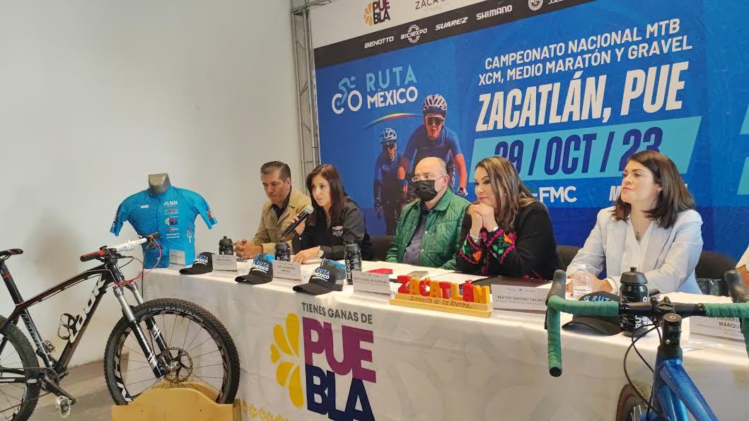 VIDEO: Zacatlán,
sede del Campeonato Nacional de Ciclismo