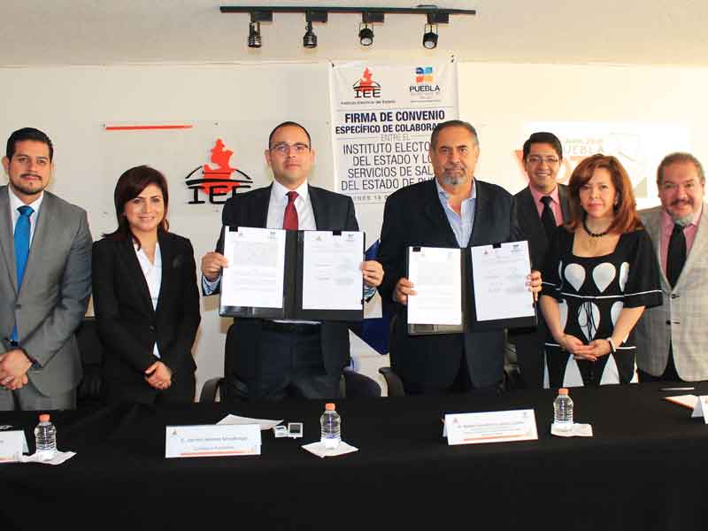 Firman convenio el IEE y la SSEP
