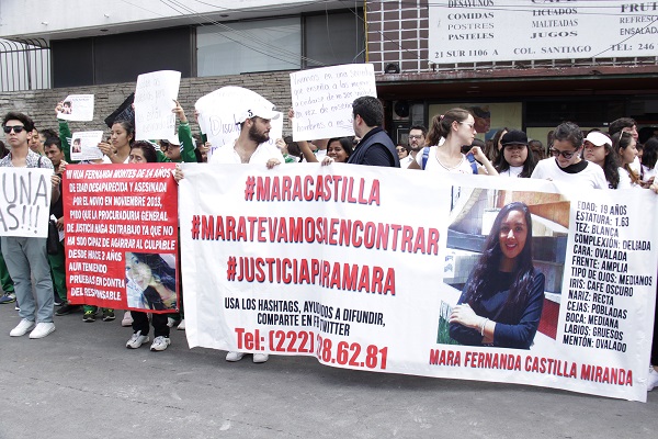 Cumple caso de Mara Castilla un año; aún no hay sentencia