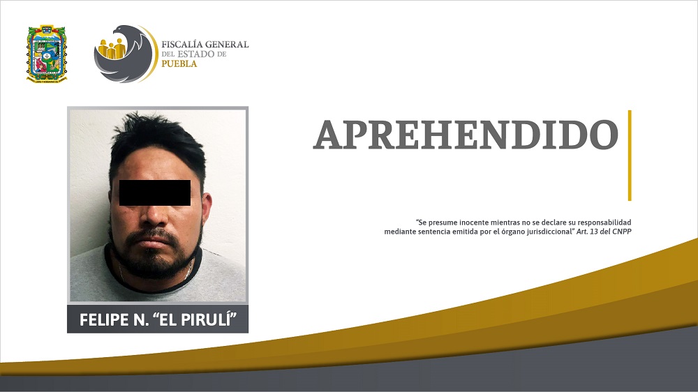 Confirma FGE aprehensión de “El Pirulí”, relacionado con el asesinato de estudiantes UPAEP-BUAP