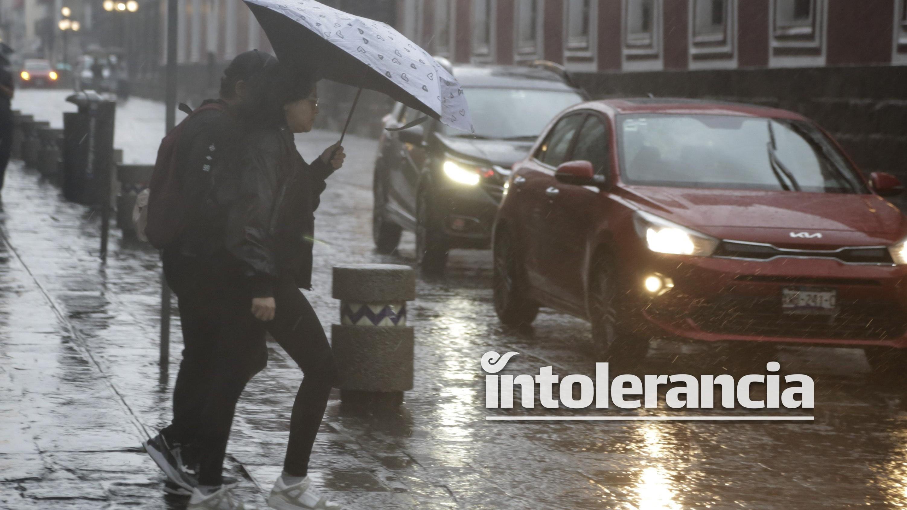 Reportan daños por lluvias en cuatro municipios de Puebla