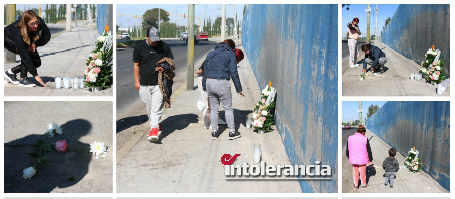 Fotos: Con ofrenda floral despiden a tres mujeres que murieron en accidente vial