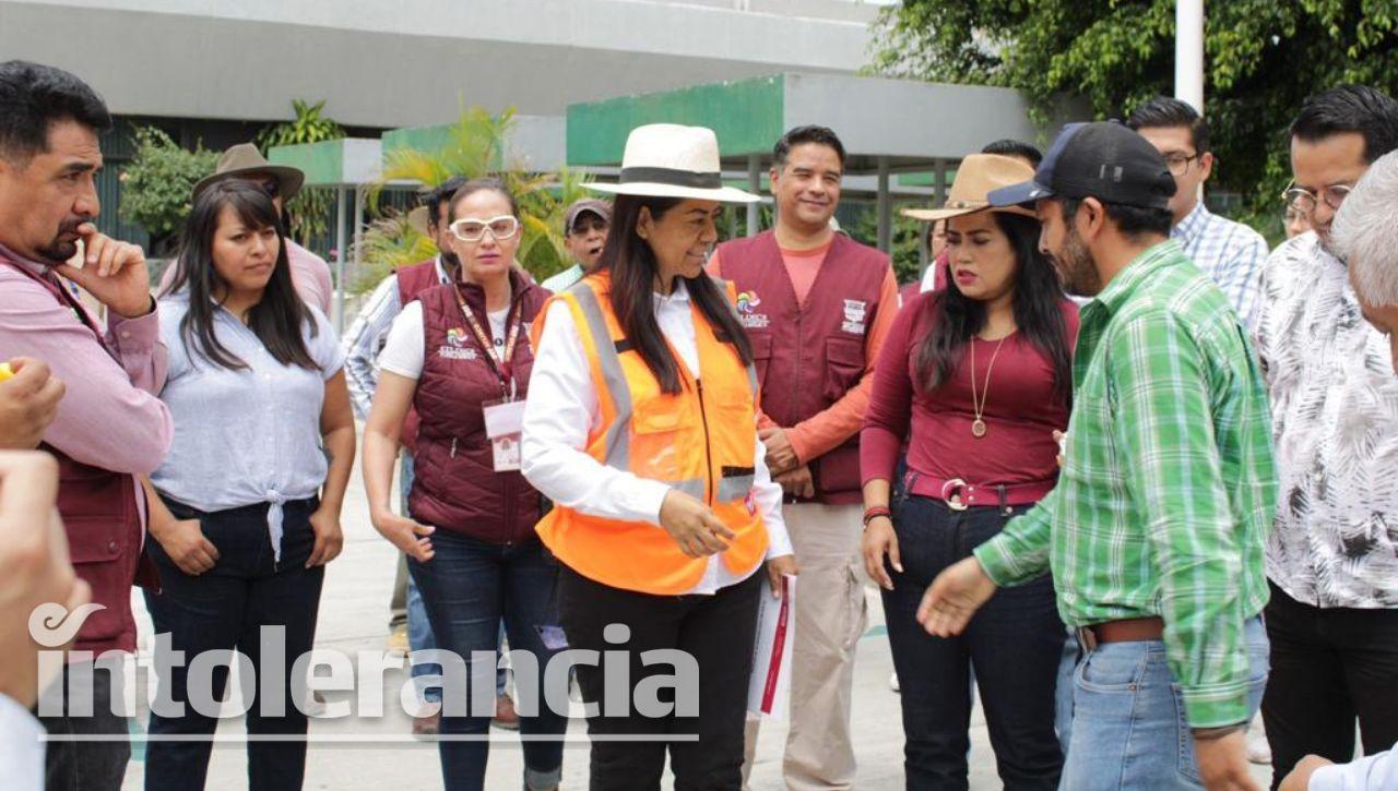 Recorre alcaldesa de Atlixco
refugios en Puebla e Izúcar