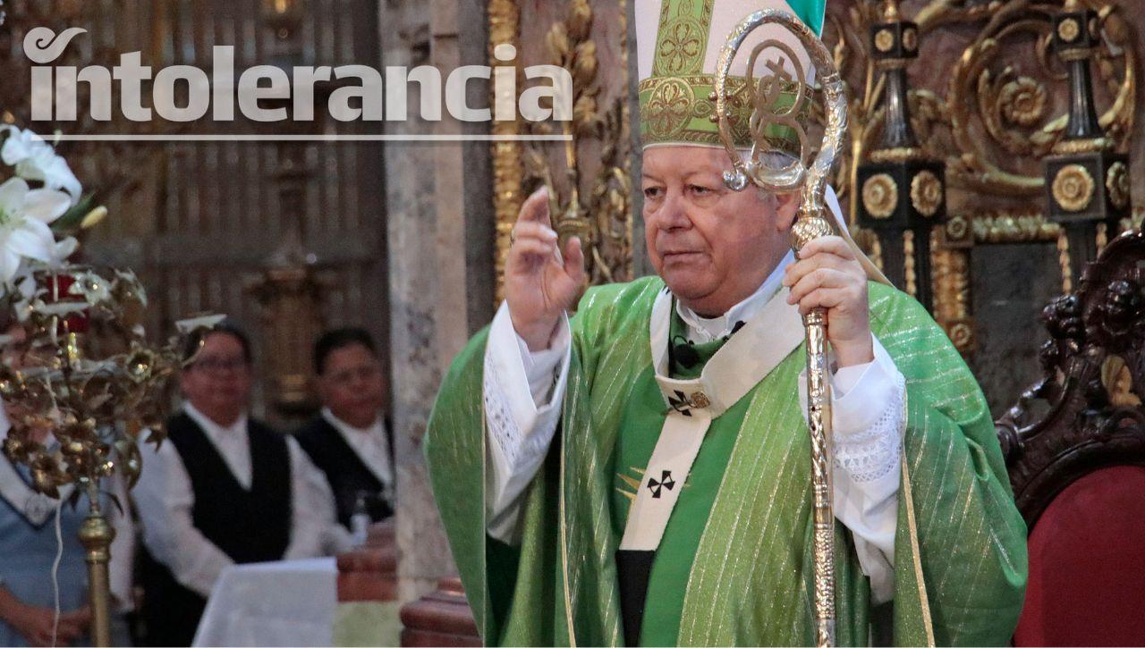 La Iglesia emprendió el diálogo para la paz en México: arzobispo de Puebla