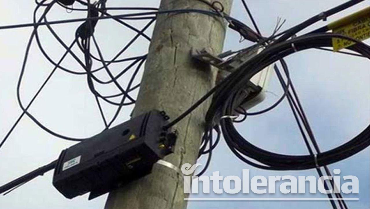 Puebla capital registra más de 10 mil metros de cable robados