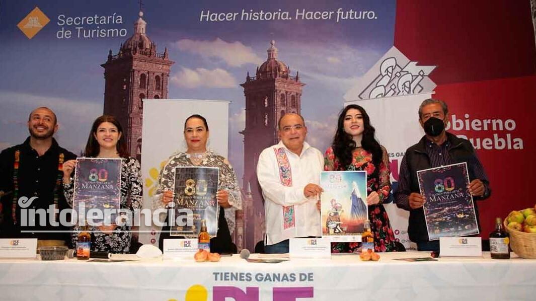 VIDEO: todo listo para la Feria de la Manzana Zacatlán 2022