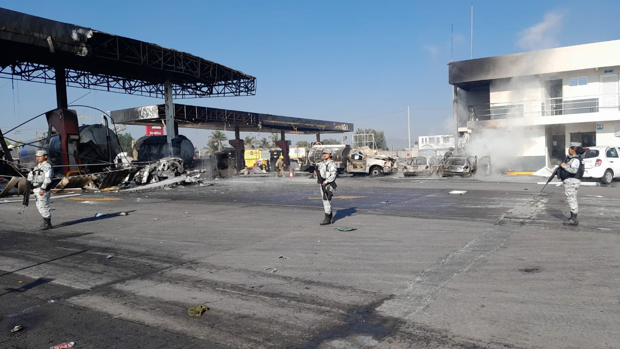 Explosión en gasolinera de Tula deja 2 muertos