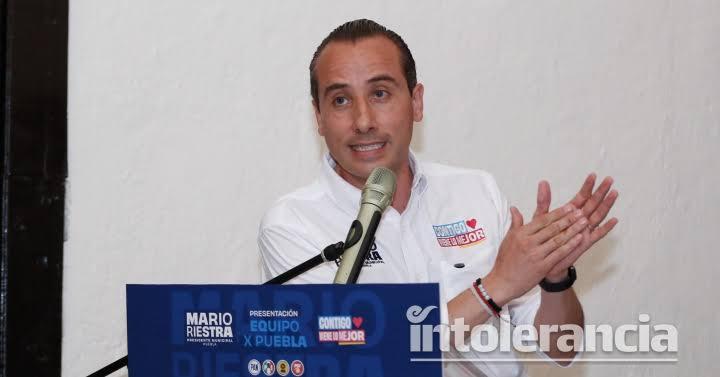 Mario Riestra: volverá a Puebla capital el seguro contra baches