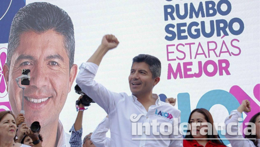 Eduardo Rivera promete regresar la paz a San Martín Texmelucan