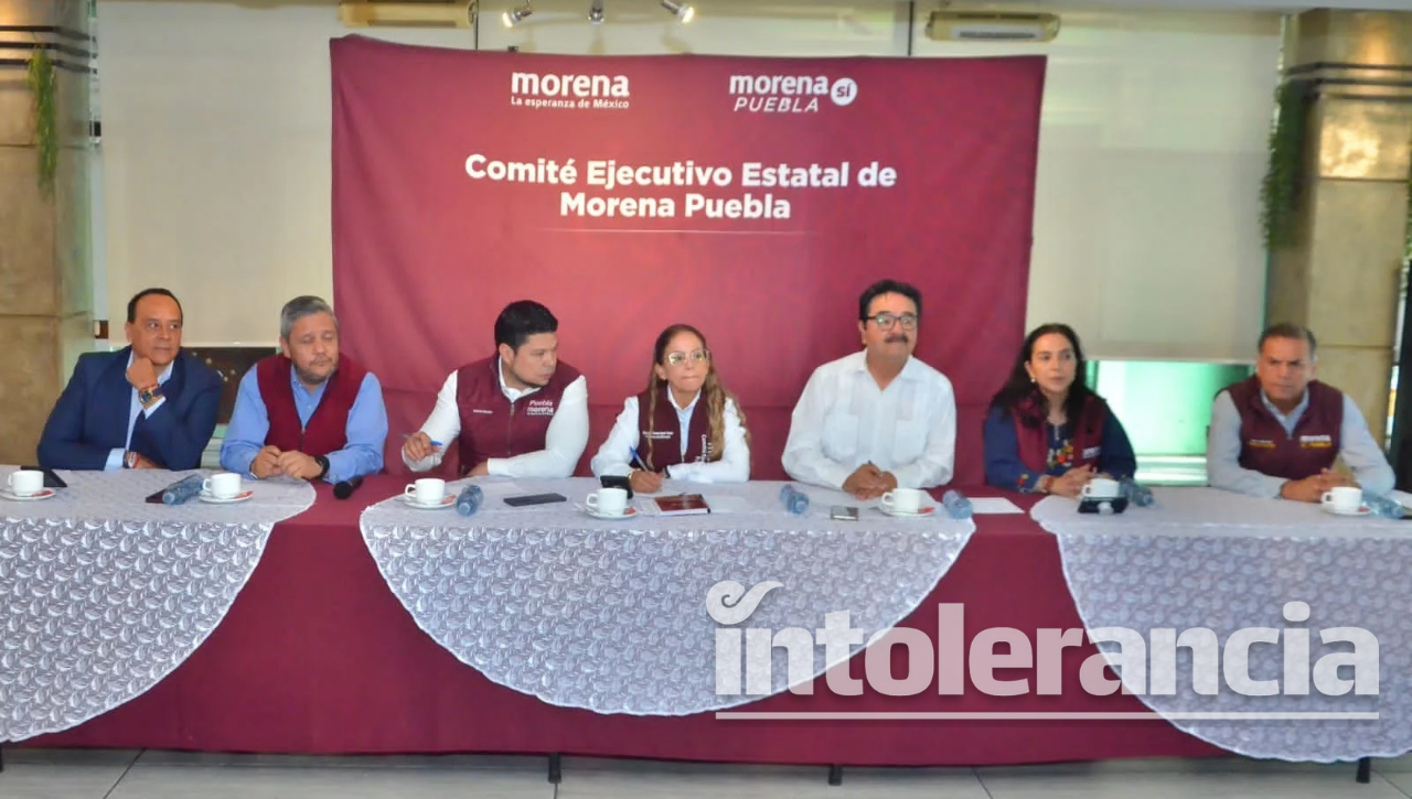 Campaña de Eduardo Rivera es financiada por delincuencia, acusa Morena Puebla