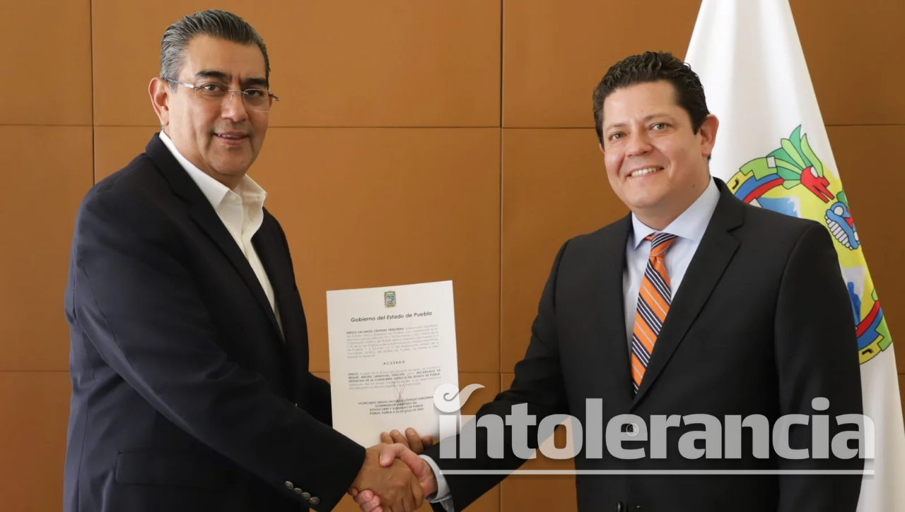 Arturo Sandoval, nuevo consejero jurídico del gobierno de Puebla