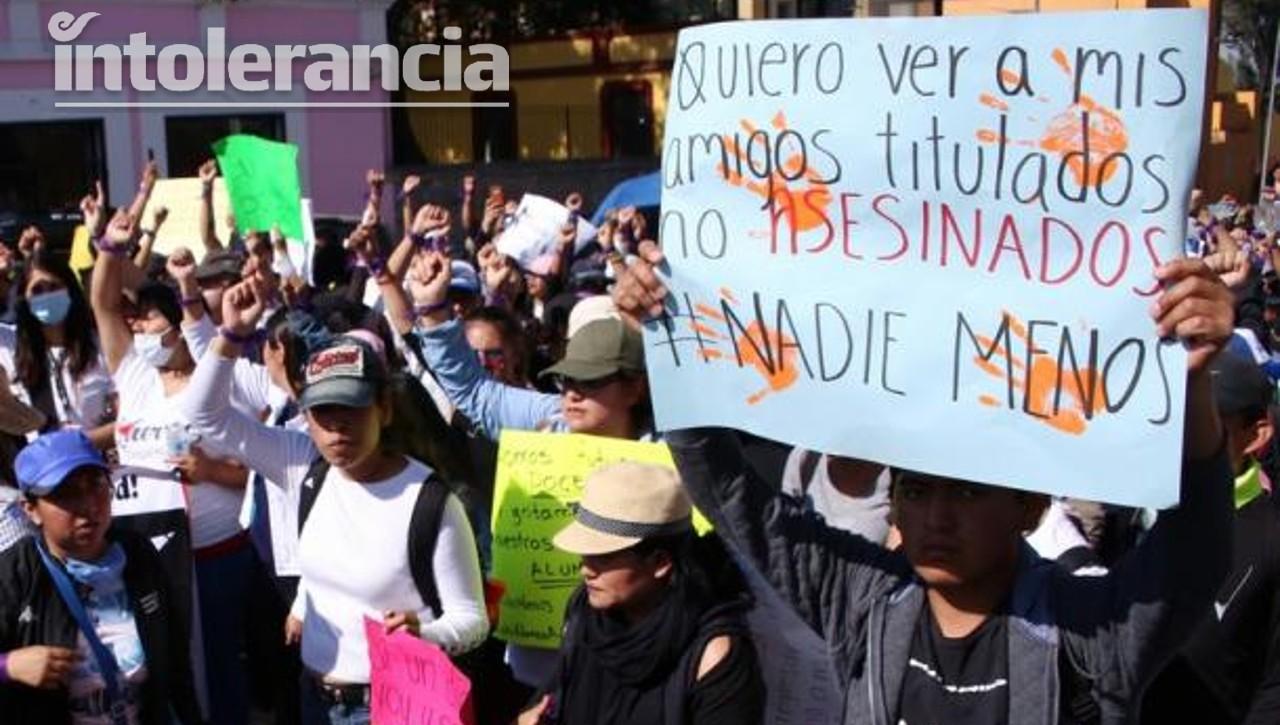 VIDEO: gobernador de Puebla pide pena máxima para asesinos de estudiantes