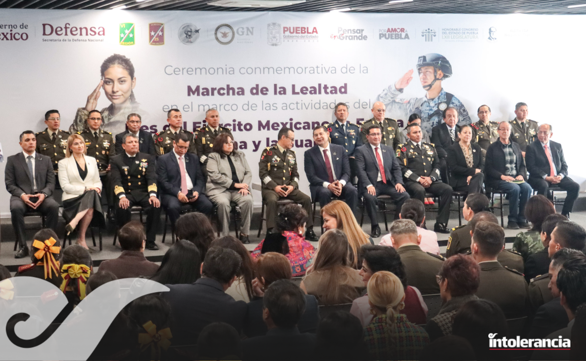 Congreso reconoce lealtad y labor de las Fuerzas Armadas en Puebla