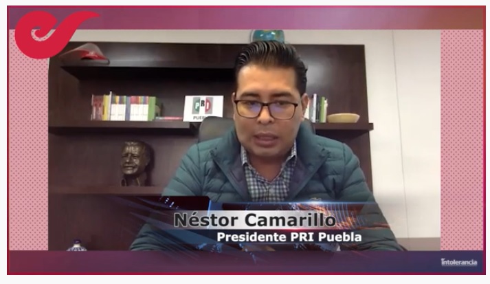 En 2021, el PRI peleará Puebla Capital: Néstor Camarillo