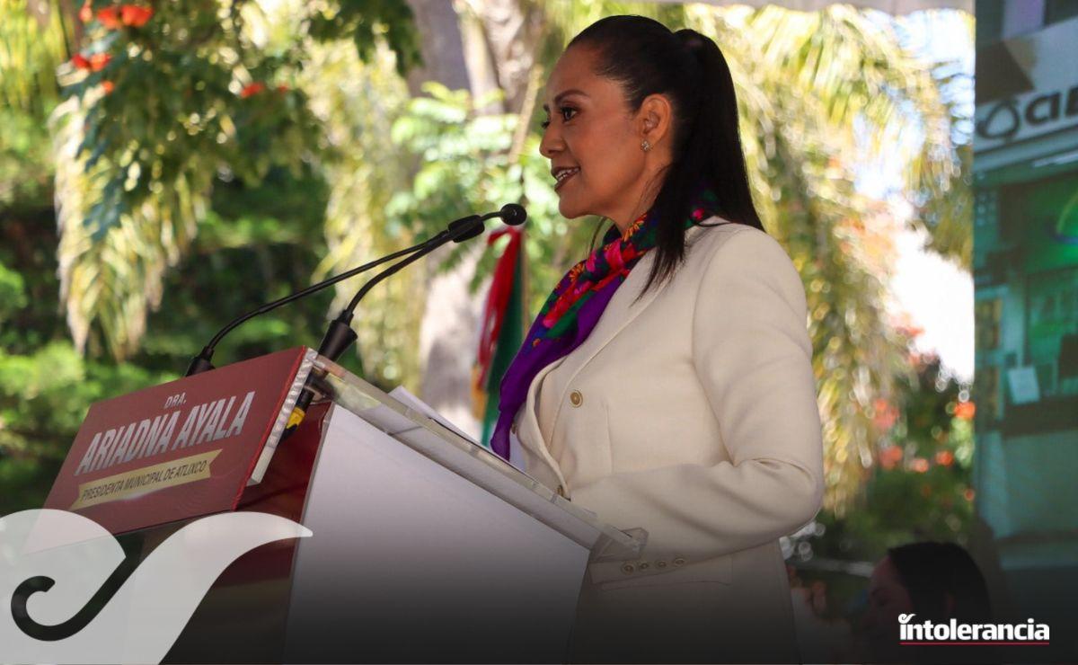 Ariadna Ayala destaca inversión histórica de 147 mdp para obras en Atlixco