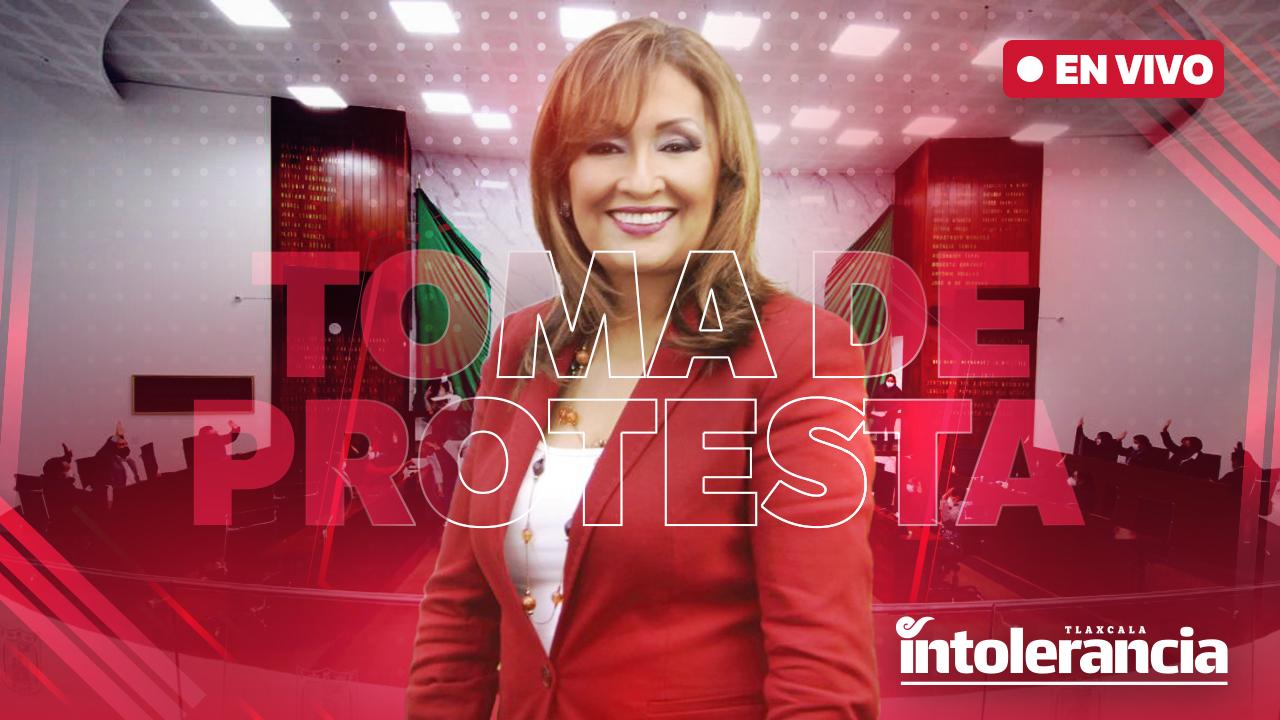 Así fue la toma de protesta de Lorena Cuéllar como gobernadora de Tlaxcala
