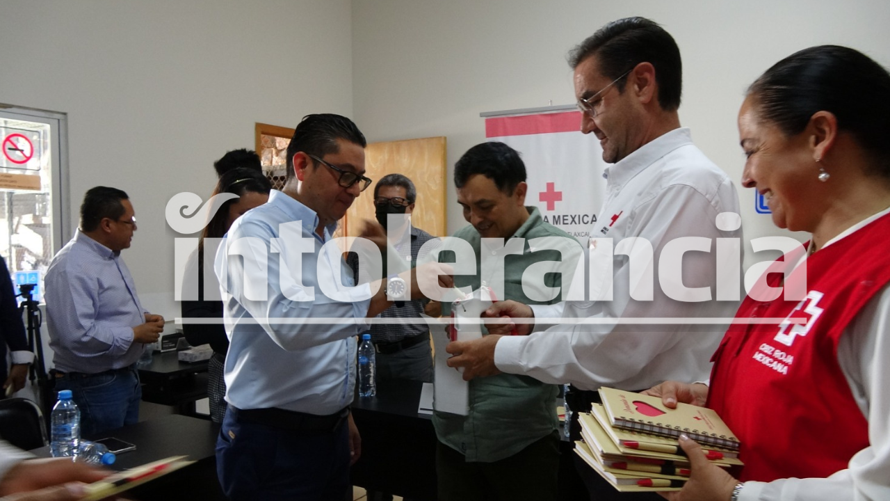 Promueve Cruz Roja prácticas responsables entre conductores de Tlaxcala